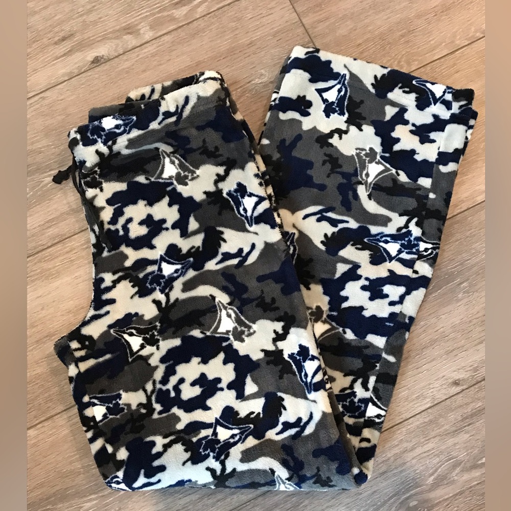 Toronto Blue Jays Camo Fleece Pajama Pants